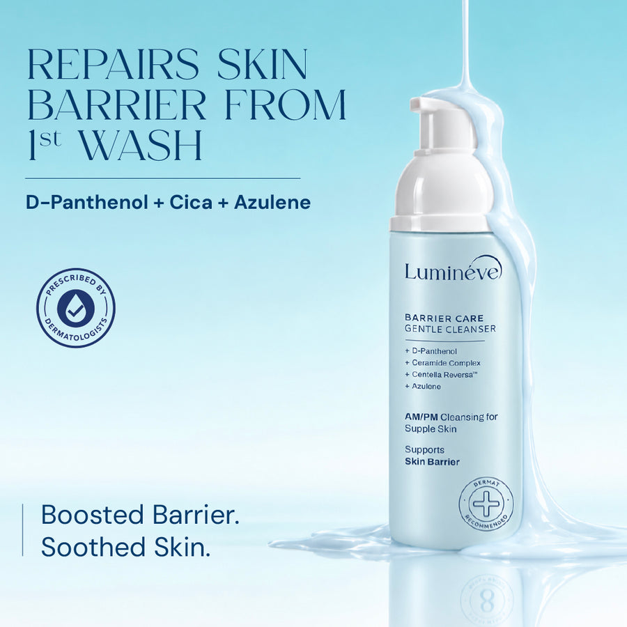 Barrier Care Gentle Cleanser with D-Panthenol + Azulene | Suitable For Sensitive Skin