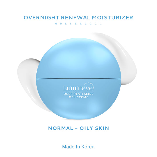 Deep Revitalise Gel Crème for Normal-Oily Skin | ANR & Salicylic for Clear, Refined Pores