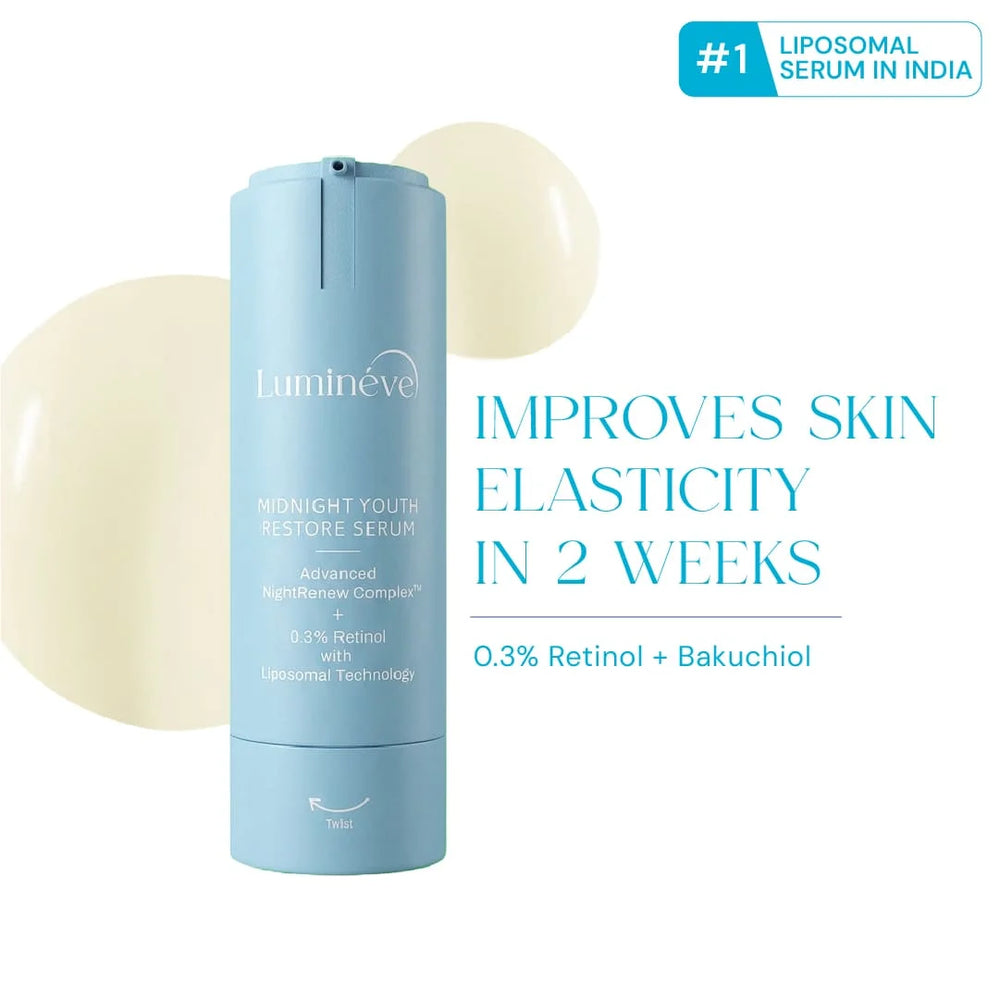 Youth Restore Serum with 0.3% Retinol + Bakuchiol