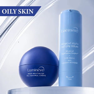 0.3% Retinol Serum + Oil Control Crème
