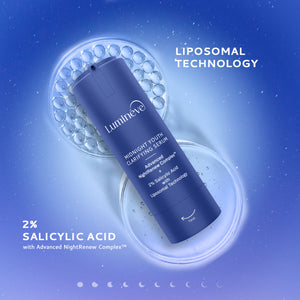 Midnight Youth Clarifying Face Serum with 2% Salicylic Acid for Clear, Balanced Skin