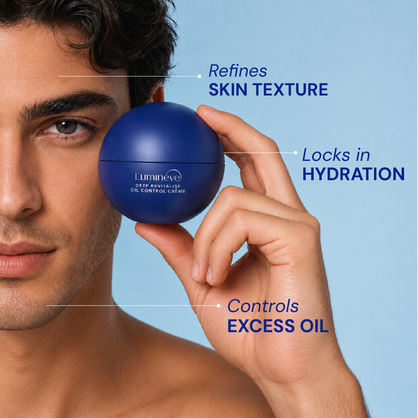 10% Vitamin C Serum + Oil Control Crème