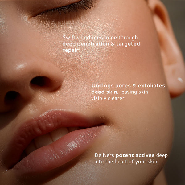 Midnight Youth Clarifying Face Serum with 2% Salicylic Acid for Clear, Balanced Skin