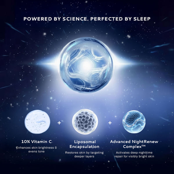 Midnight Youth Radiance Face Serum with 10% Vitamin C for Brighter, Luminous Skin