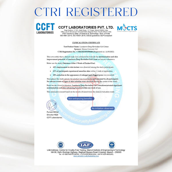 Deep Revitalise Oil Control Crème with Zinc PCA