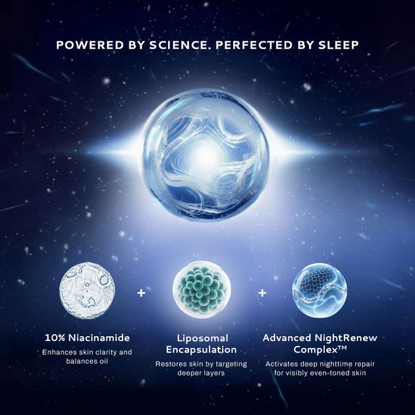 Midnight Youth Perfecting Face Serum with 10% Niacinamide for Even-Toned, Refined Skin