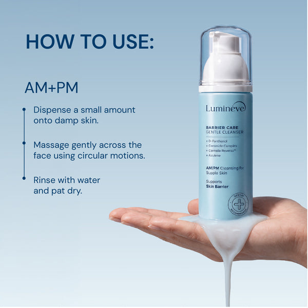 Barrier Care Gentle Cleanser with D-Panthenol + Azulene | Suitable For Sensitive Skin