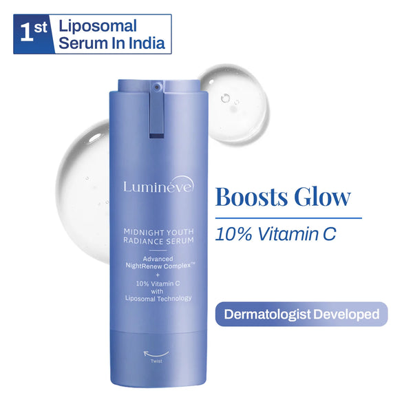 Midnight Youth Radiance Serum with 10% Vitamin C