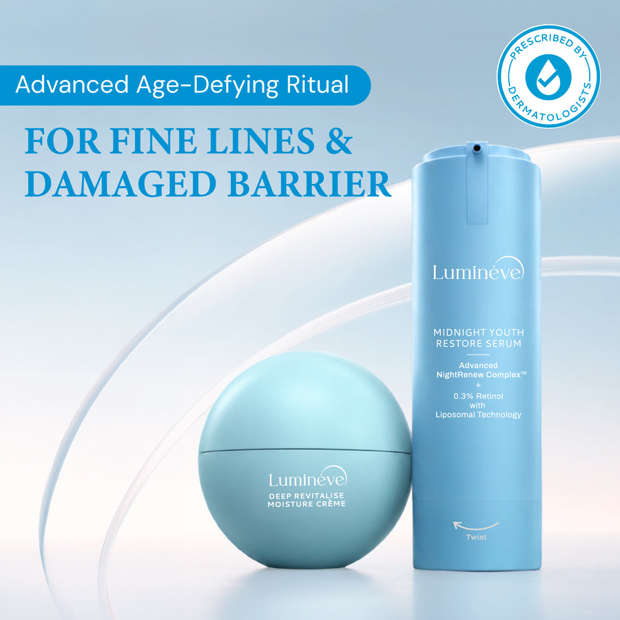 0.3% Retinol Serum + Moisture Crème