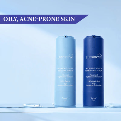 2% Salicylic Acid Serum + 0.3% Retinol Serum